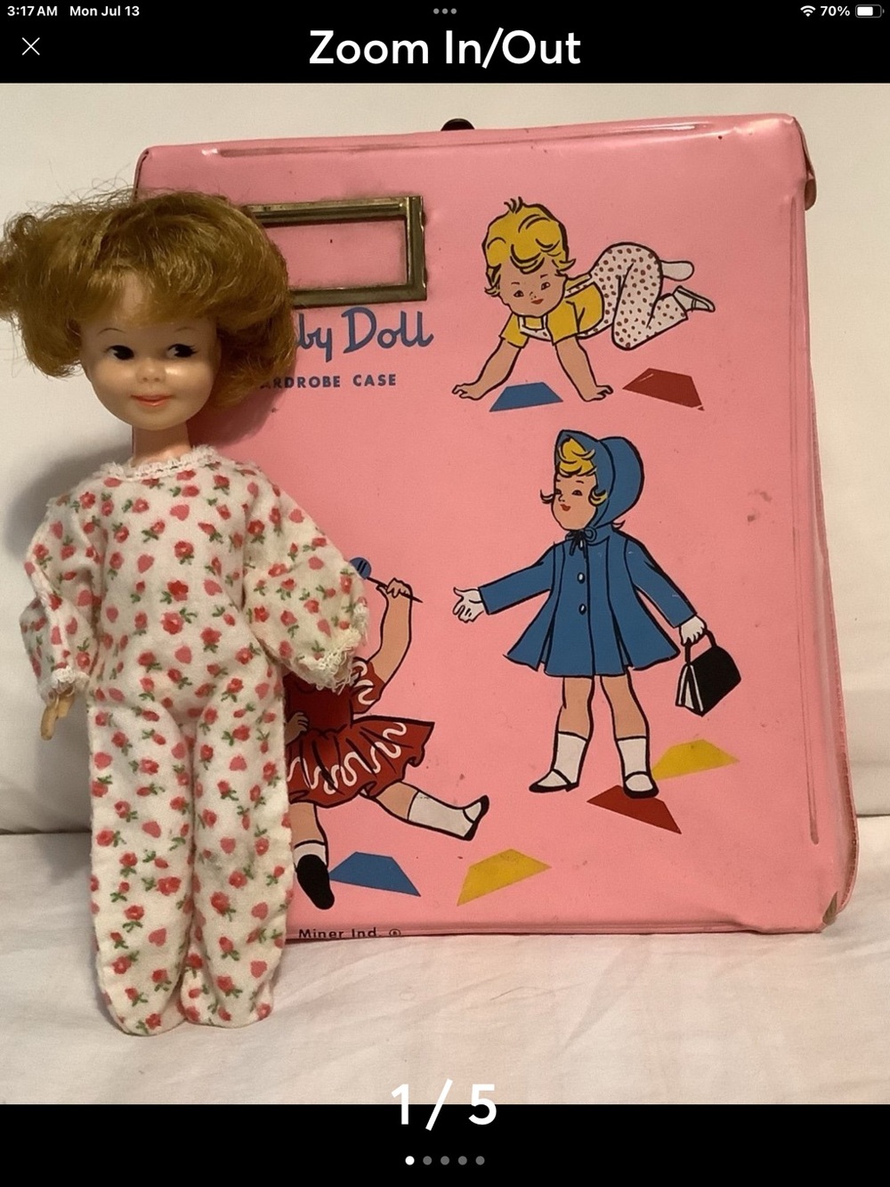 Vintage penny Brite case clothing bundle